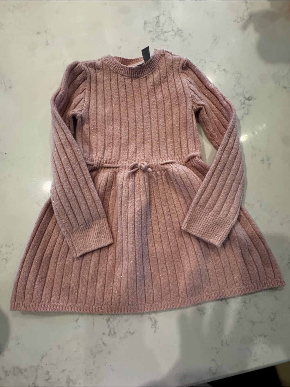 Girls' sweater dress